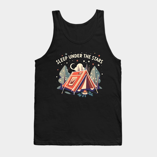 Camping funny Tank Top by NomiCrafts